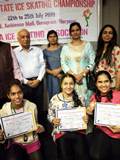 BLUE BELLS MODEL SCHOOL CLINCHED SILVER MEDAL IN  4TH HARYANA STATE ICE SKATING CHAMPIONSHIP 2019