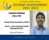 INTERNATIONAL HINDI OLYMPIAD 2021