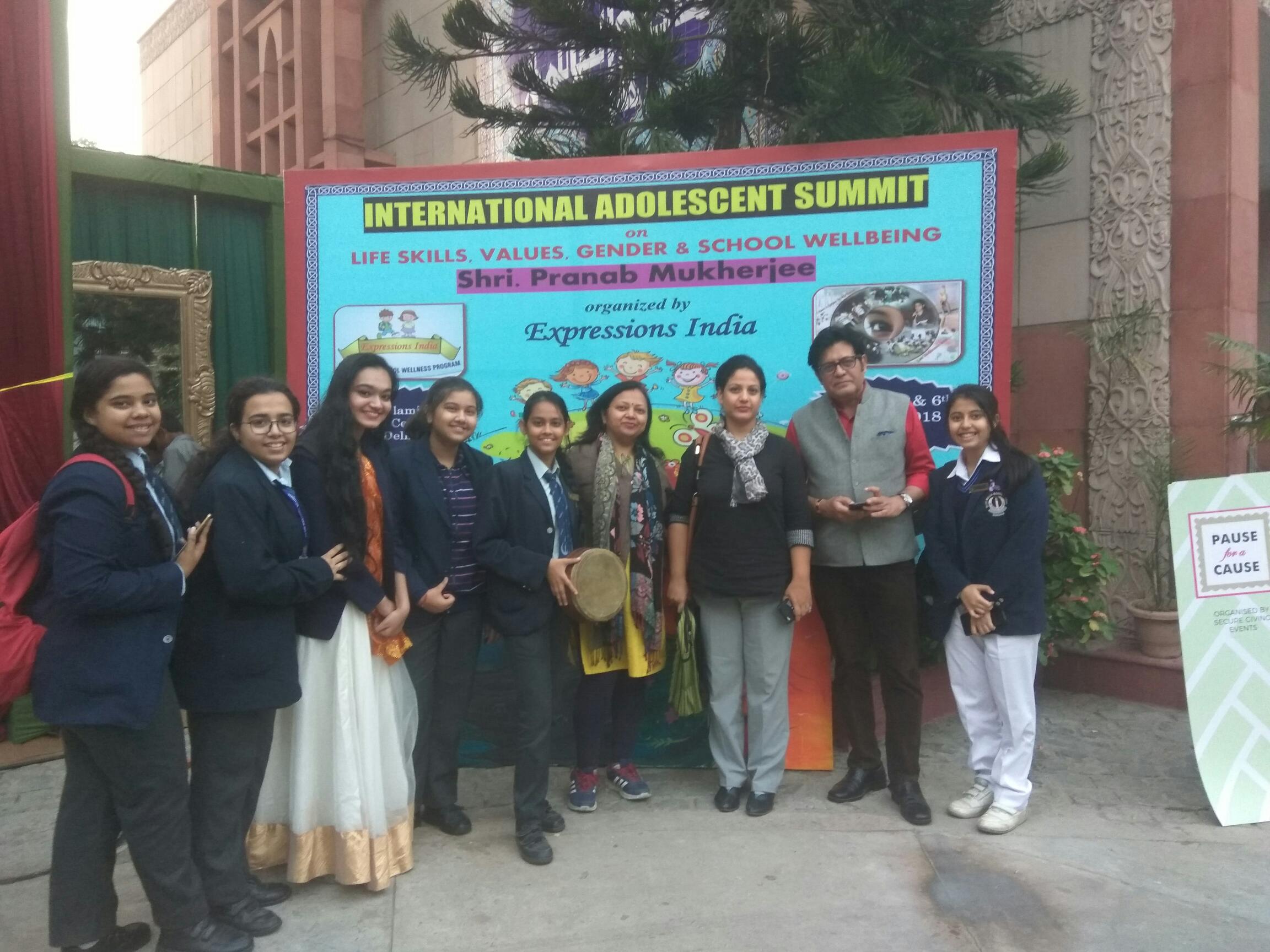 International Adolescent Summit on Life Skills, Values, Gender & School Wellbeing 2018