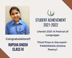 LITERARY COMPETITION-'LITERATI  2021 A FESTIVAL OF LANGUAGES'