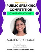 AUDIENCE CHOICE AWARD IN EDUEXCELLENCE ONLINE COMPETITION