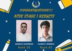 NTSE STAGE 1 RESULT