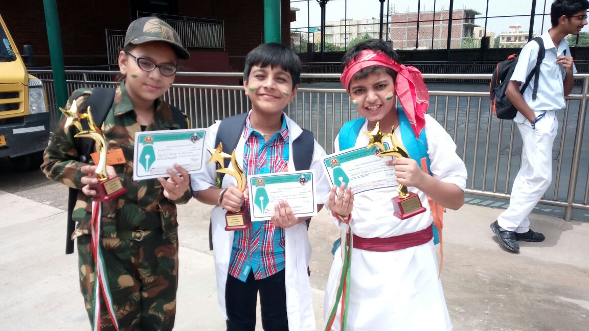 Blue Bellians bring Laurels in Inter School Competition