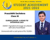 EUREKA JUNIOR –A ROAD TO ENTERPRISE 2021