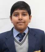 TANISH DHIMAN FROM BLUE BELLS MODEL SCHOOL SEC-4, GURUGRAM MARVELLED IN IFSAO   