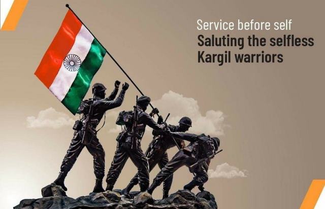 Heartfelt Tribute on Kargil Vijay Diwas by NCC Cadets 