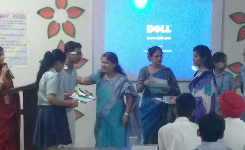 The gleaming Bluebellians brought grandeur to Blue Bells Model School