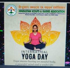 YOGA AS A WAY OF LIFE AT BLUE BELLS MODEL SCHOOL