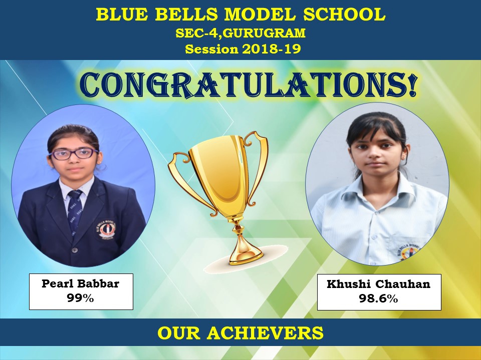  CONSISTENTLY CARRYING FORWARD THE LEGACY OF EXCELLENCE – BLUE BELLS MODEL SCHOOL PROVE ITS METTLE IN AISSE 2019