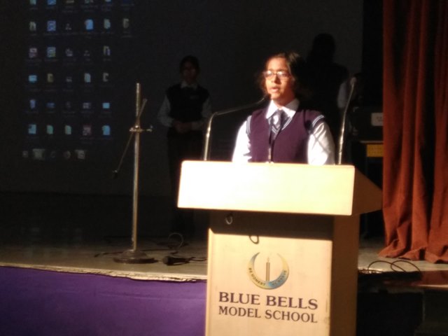 SOCIAL OUTREACH AND HINDI CLUB PRESENTATION