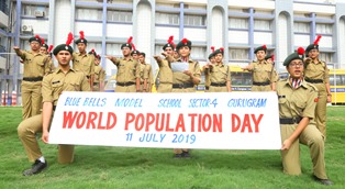 Blue Bells Model School celebrates ‘World Population Day’