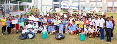 ‘BLUE BELLIANS PARTICIPATES IN FIT INDIA PLOG RUN’