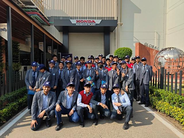 Industrial visit to Honda-Manesar