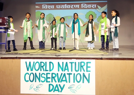 WORLD NATURE CONSERVATION DAY- SPECIAL ASSEMBLY 