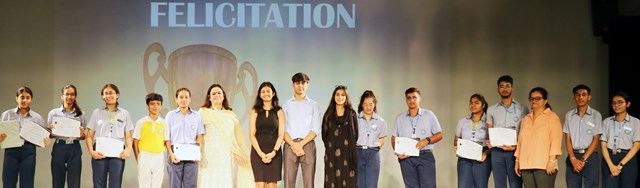 FELICITATIONS OF INTERNS(COMPUTER), RUPIN SUPIN & NCC CAMP