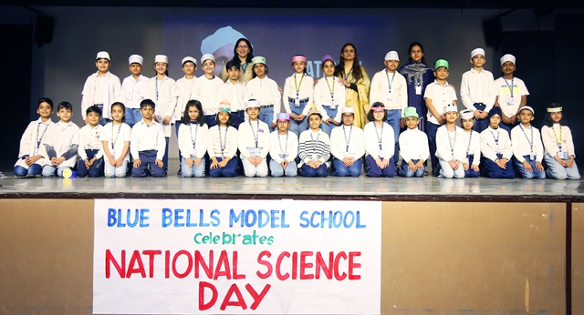 National Science Day (Assembly by Class III B)