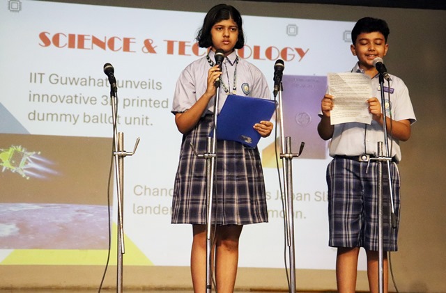 INTERHOUSE NEWS READING COMPETITION 