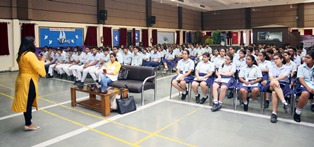 BLUE BELLS MODEL SCHOOL, SEC- 4, GURUGRAM ORGANIZED  A WORKSHOP ON COMMUNICATE TO WIN  
