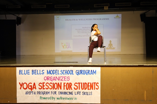 YOGA SESSION FOR STUDENTS & TEACHERS 