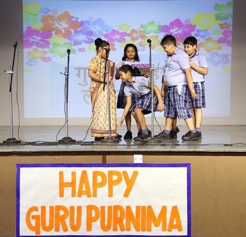 Guru Purnima (Assembly by Class IV B)