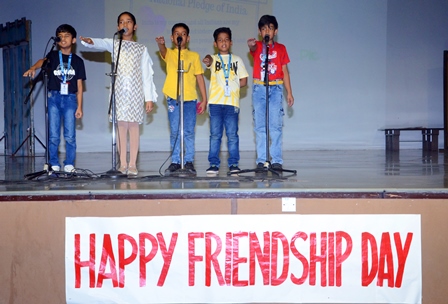 SPECIAL ASSEMBLY ON FRIENDSHIP DAY 