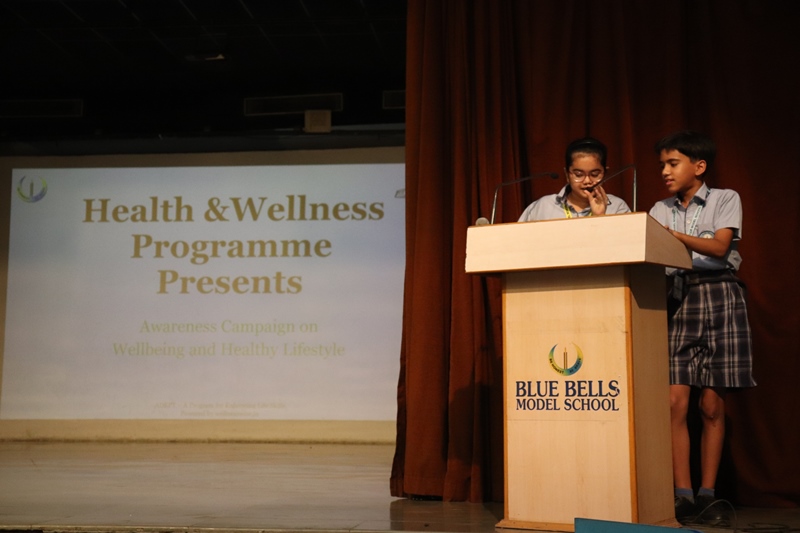 HEALTH & WELLNESS PROGRAMME, BBMS ORGANISES YOGA SESSION FOR PRIMARY WING