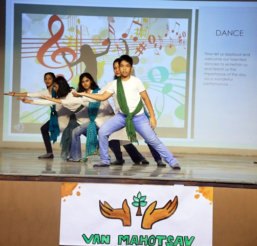 Assembly on to 'Van Mahotsav - The Festival of Trees’ – Class VII B
