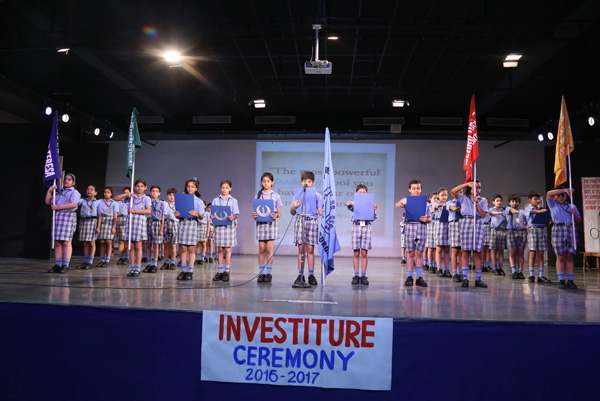 Investiture ceremony of Primary wing